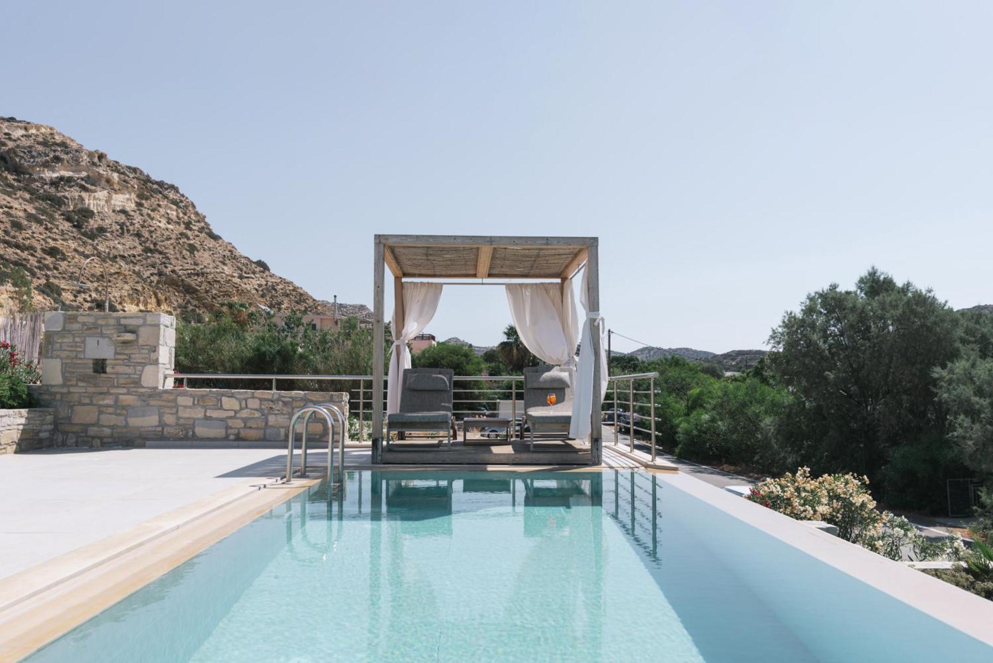 Luxury Villas Ammos In Style Matala  Exterior photo